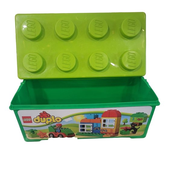 Lego dulpo legoset. These are just random Legos in the set with Lego container - Picture 6 of 10